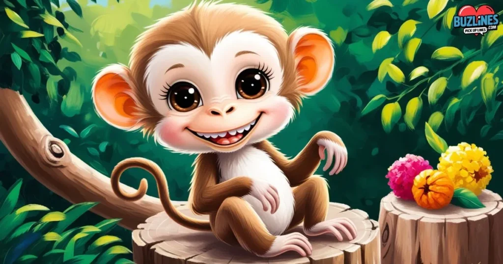 Cute Monkey Pick Up Lines