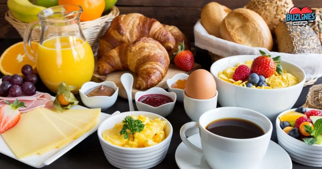 Breakfast Pick Up Lines For Him
