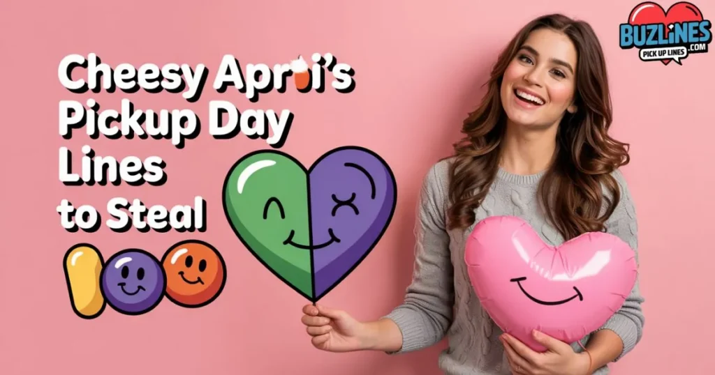 Cheesy April Fools Day Pickup Lines