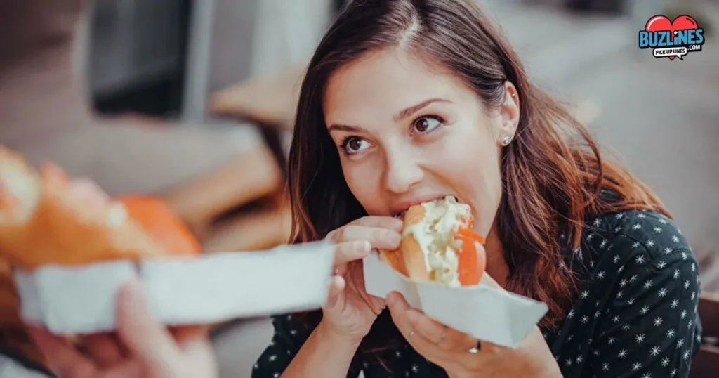 Eating Pick Up Lines For Her