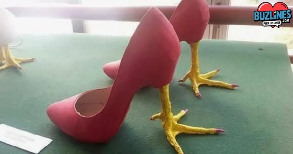 Funny Shoe Pick Up Lines