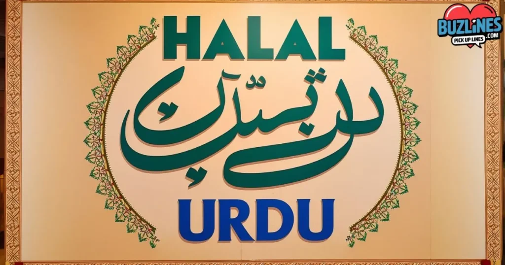 Halal Pick Up Lines Urdu