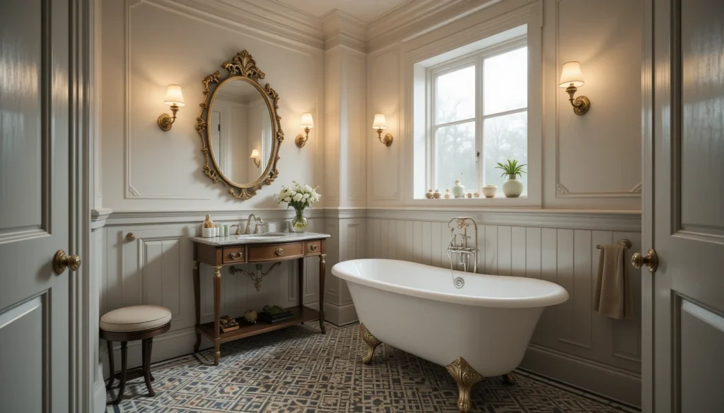 Vintage Charm Small Bathroom Ideas
