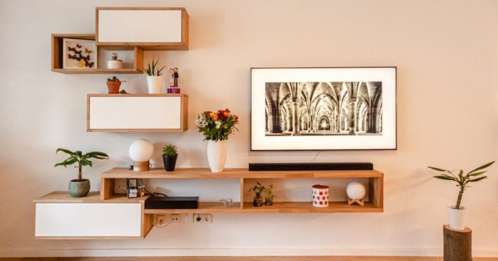 Allow Light In with Opaque Shelves
