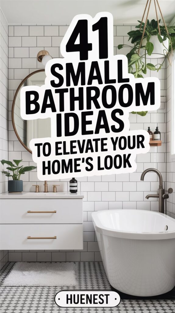 Stylish Small Bathroom Ideas with Wallpaper