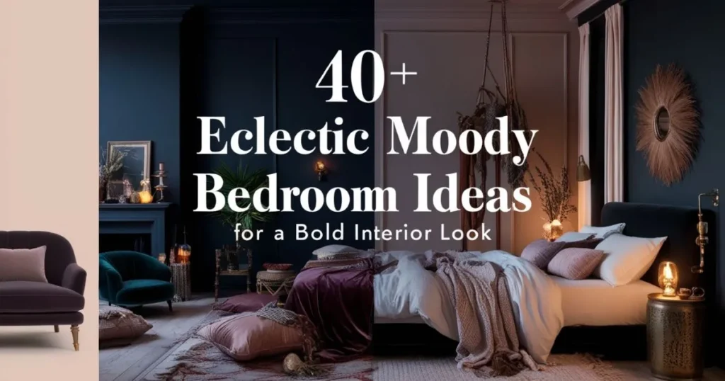 Eclectic Moody Bedroom