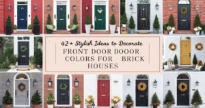 Front Door Colors For Brick Houses