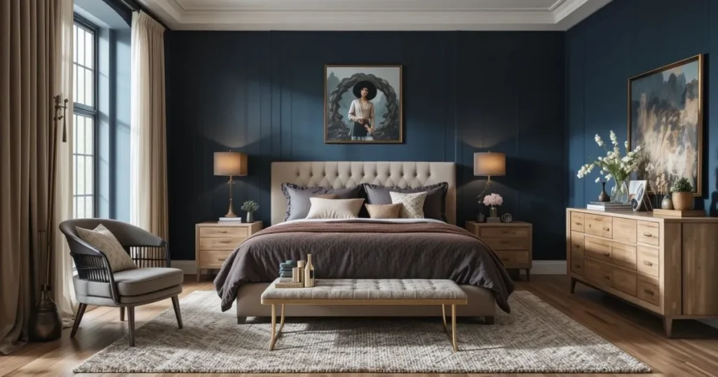 Furniture To Anchor Your Moody Bedroom