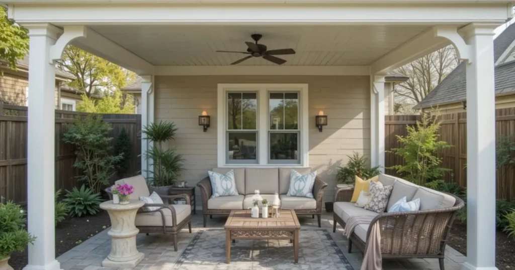 Outdoor Oasis Into A Stylish Sanctuary