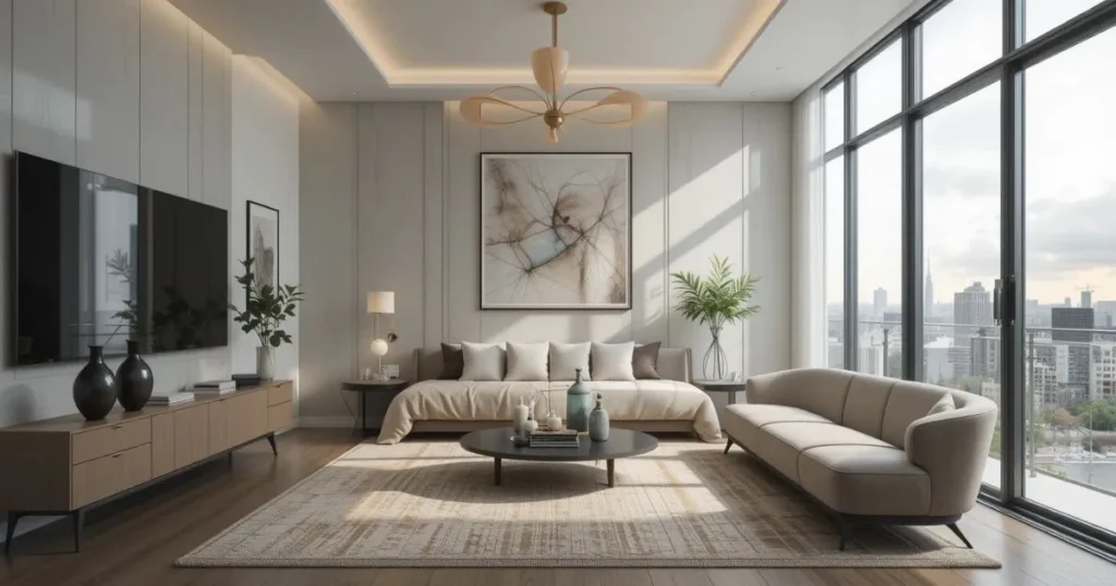 Wide Shallow Room