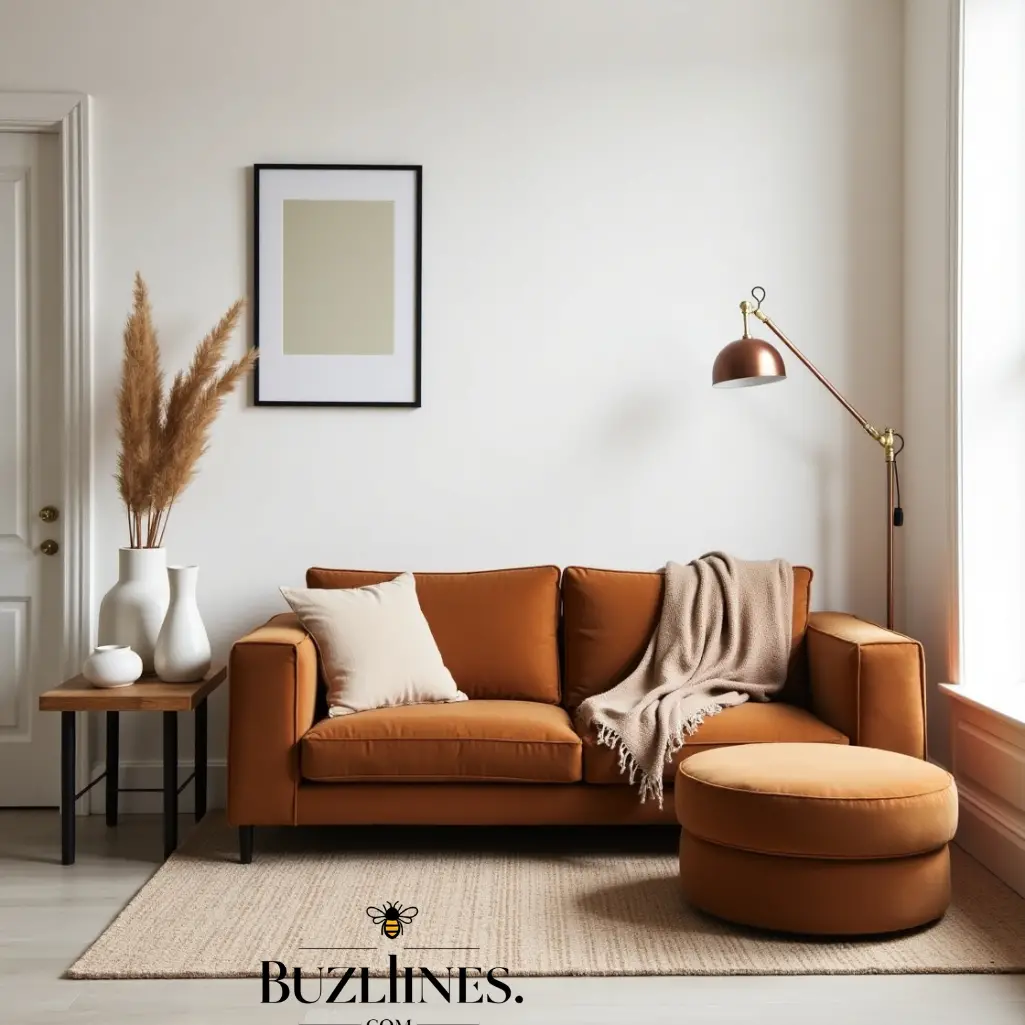 Furniture In Brown Ochre Shades