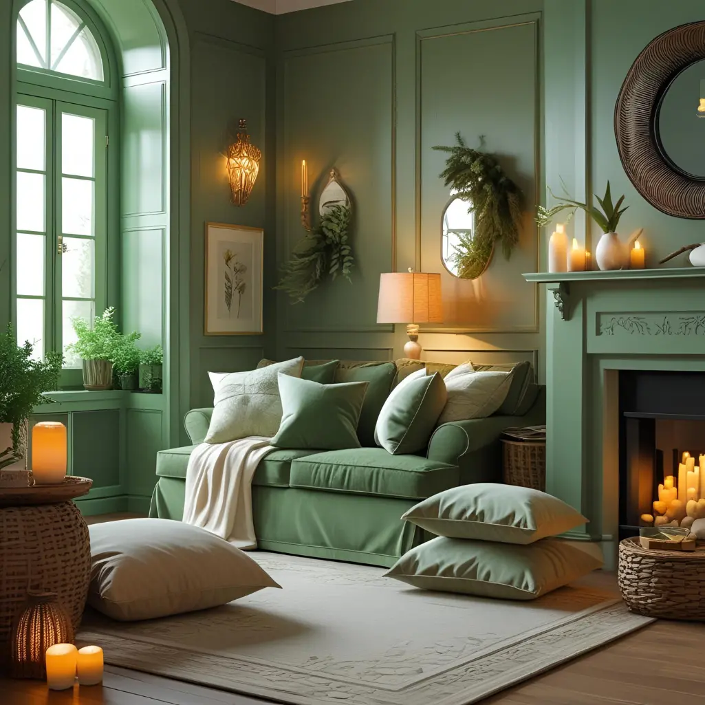 Sage Green Walls