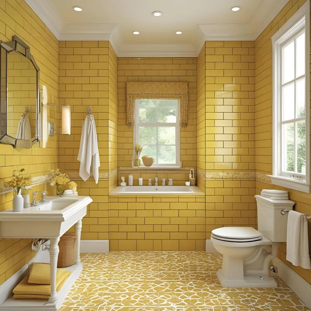Accessories With Yellow Tiles