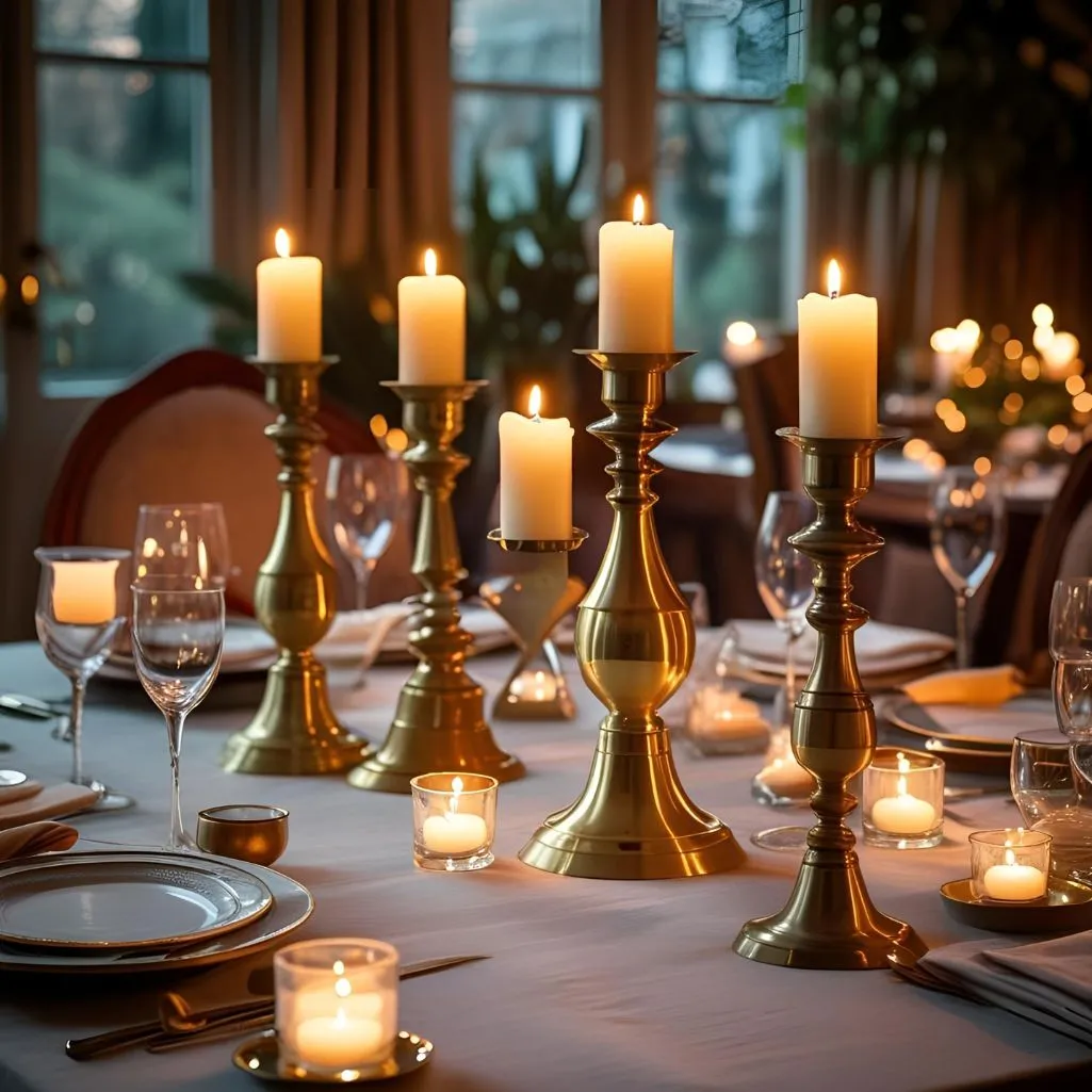 Brass Candle Holders