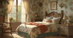 Cottage Bedroom Wallpaper Ideas