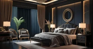 Dark Bedroom Sanctuary