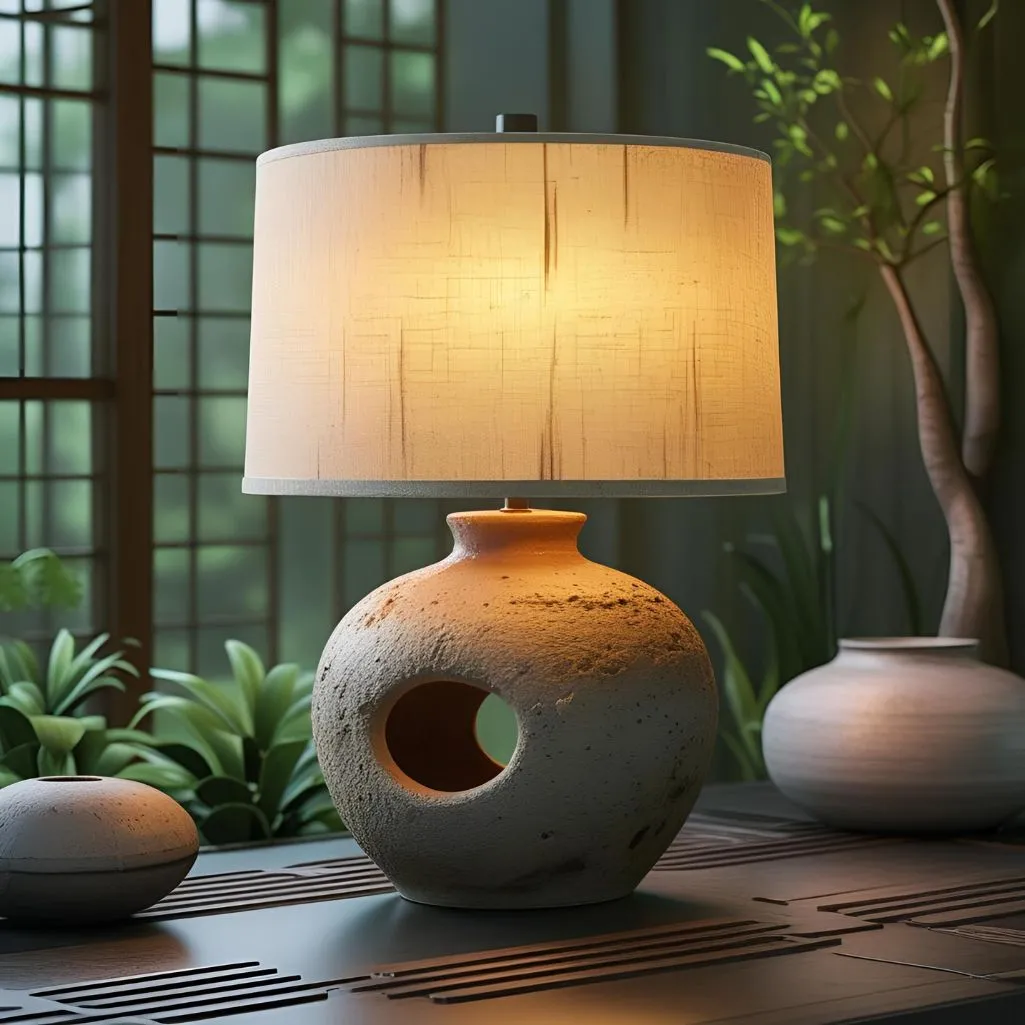 Elements Of A Wabi Sabi Lamp