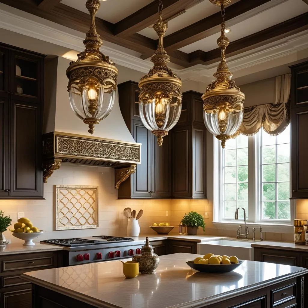 Gold Pendant Lighting