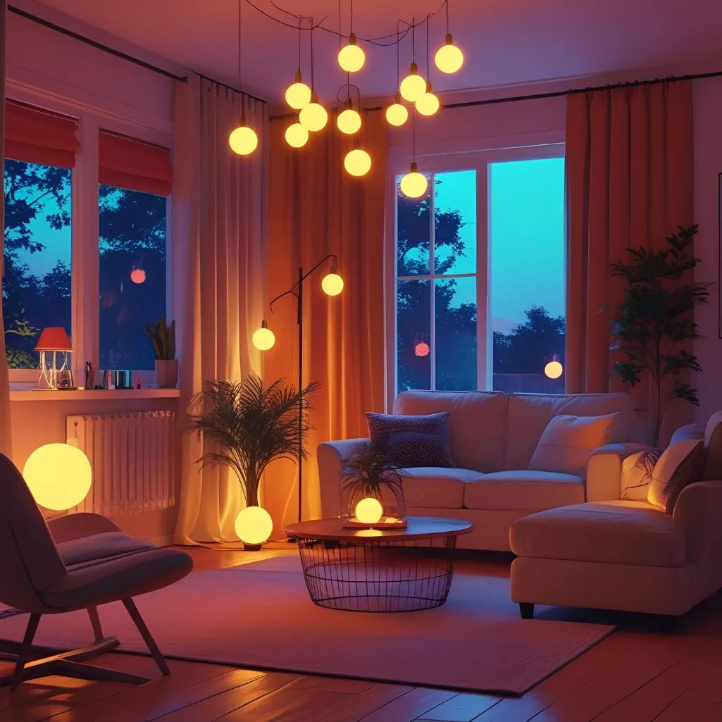Illuminating With Adjustable Lighting