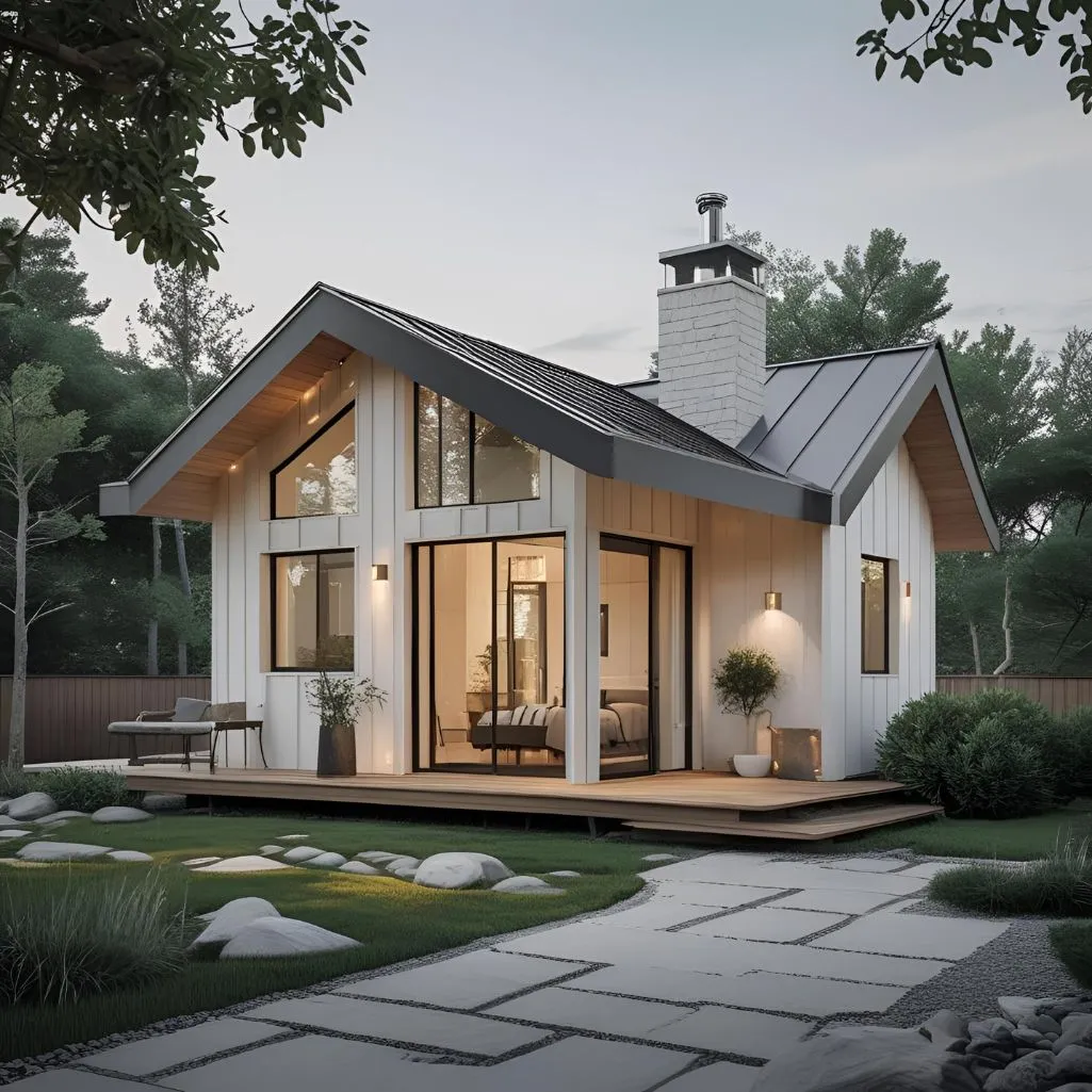 Modern Minimalist Cottage