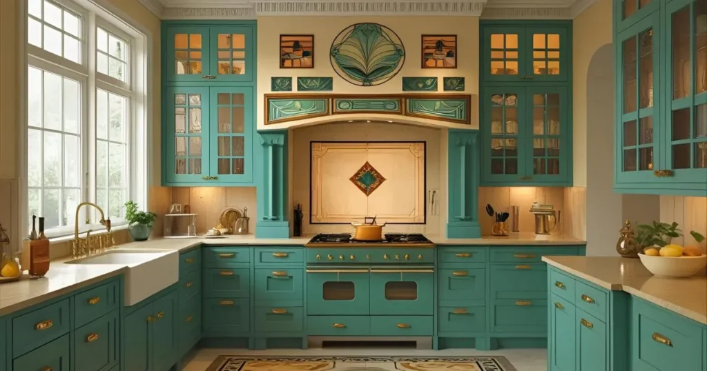 Stunning Art Deco Kitchen