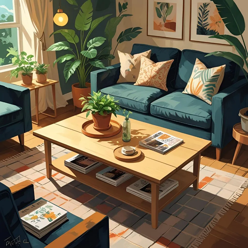 Styling Your Rectangular Coffee Table