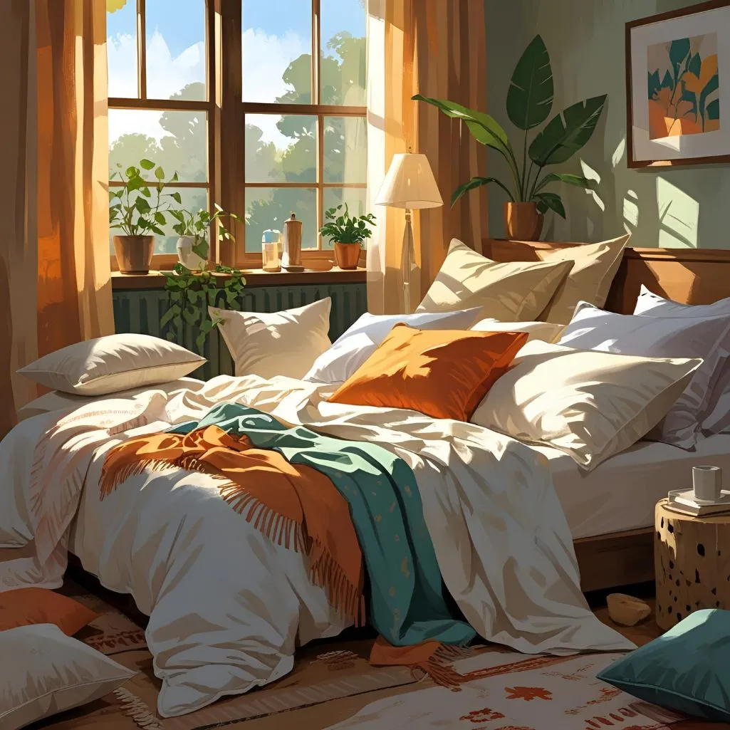 Throw Pillows And Blankets