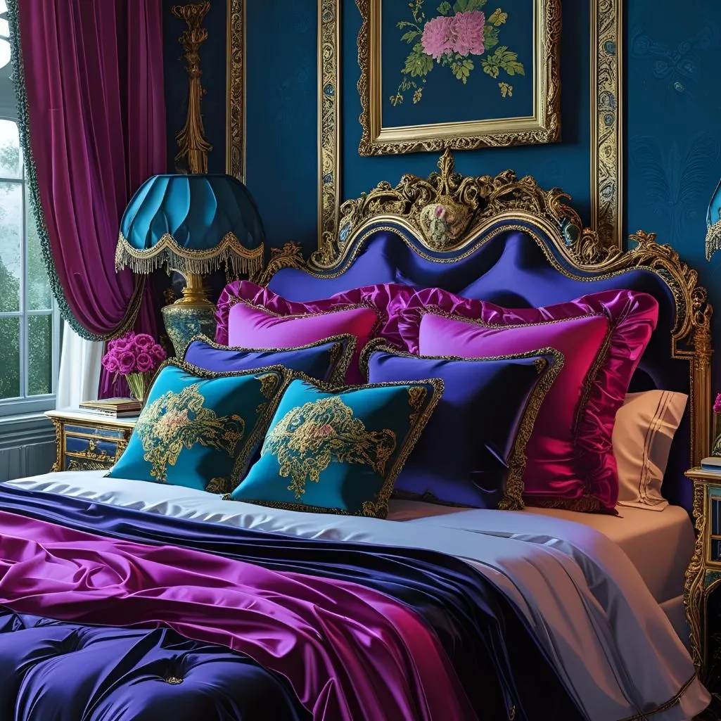 Velvet And Silk Cushions